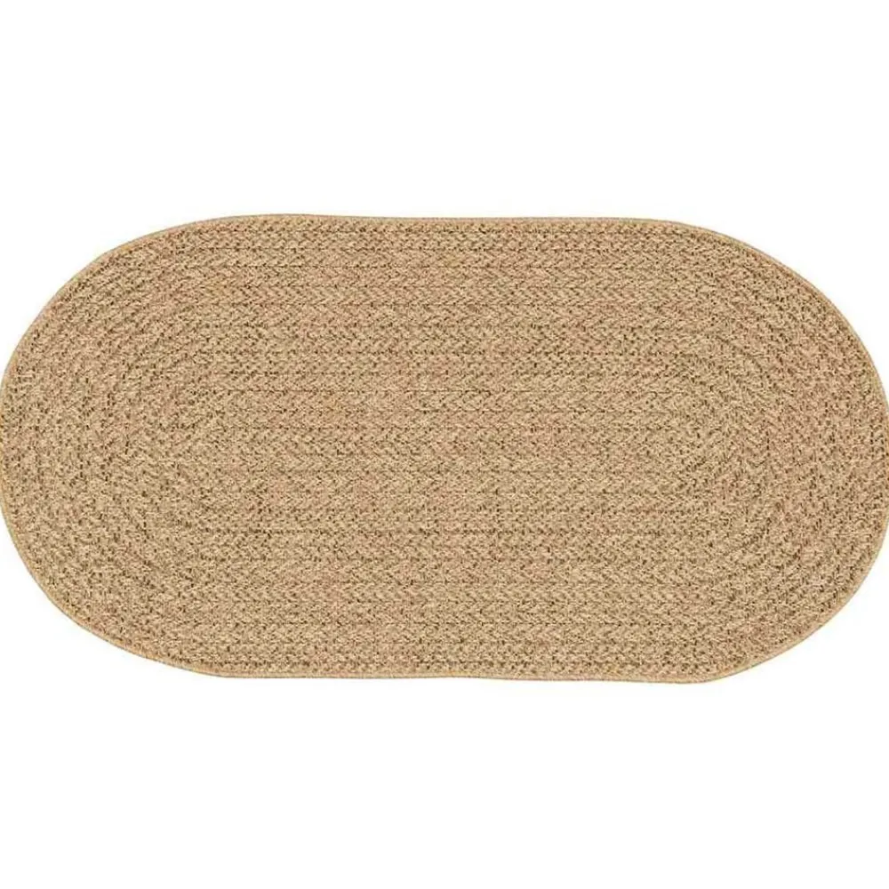 vidaXL Tapis ZIZUR Marron 150 x 80 cm Polypropylène