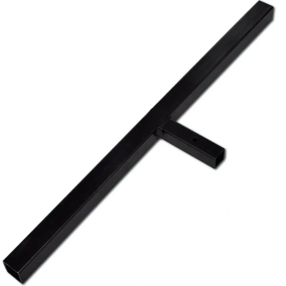 Outils-vidaXL Tarière de sol avec mèche de tarière 80 mm Acier Noir