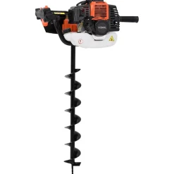 vidaXL Tarière de sol orange