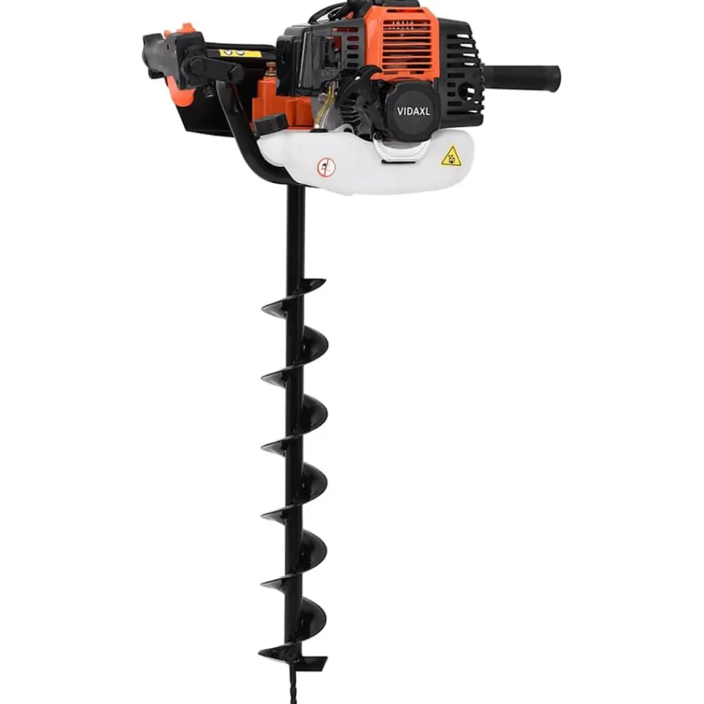 vidaXL Tarière de sol orange
