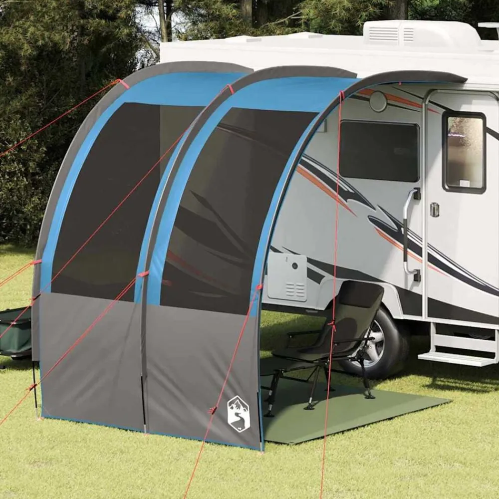 Loisirs De Plein Air-vidaXL Tarp résistant à l'eau Arche avec toit Bleu