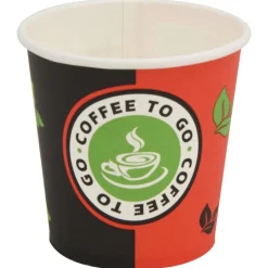 vidaXL Tasses à café en papier avec couvercles 1000 pcs 4oz 120ml