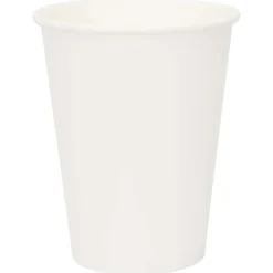Restauration-vidaXL Tasses à café en papier 1000 pcs 12oz 300ml blanc