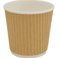 vidaXL Tasses à café en papier 1000 pcs 4oz 100ml marron
