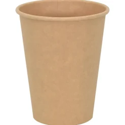 Restauration-vidaXL Tasses à café en papier 1000 pcs 12oz 300ml marron