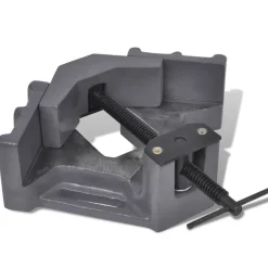vidaXL Étau d'angle de perceuse à pression manuelle 115 mm