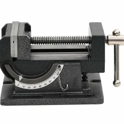 vidaXL Étau inclinable de perceuse à pression manuelle 110 mm