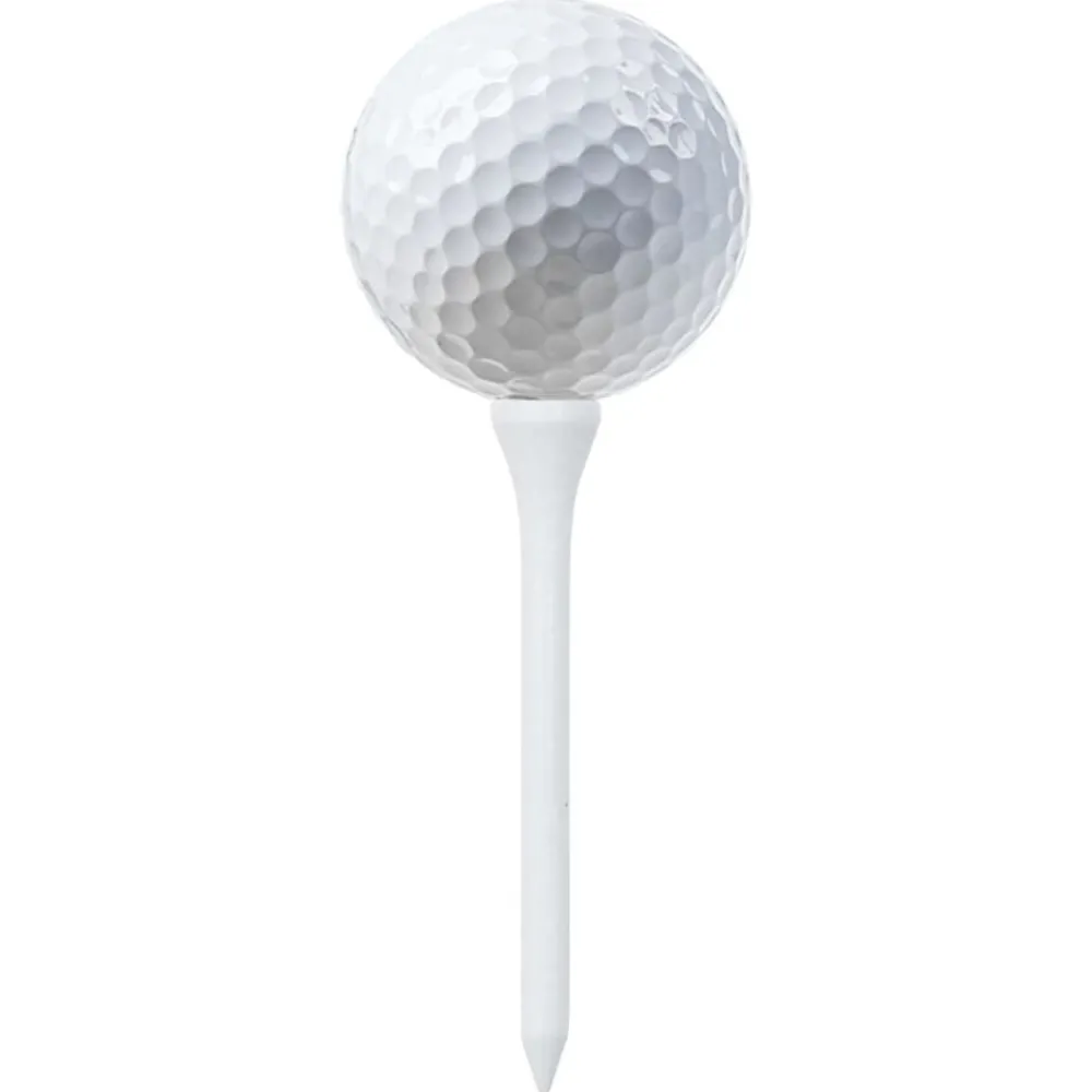 vidaXL Tee de golf 1000 pcs 83 mm bambou