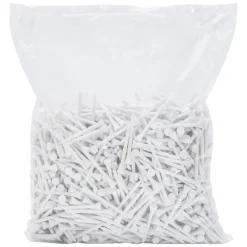 vidaXL Tee de golf 1000 pcs 83 mm bambou