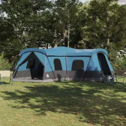 vidaXL Tente 16 personnes avec toit avec évent 680 x 510 x 210 cm