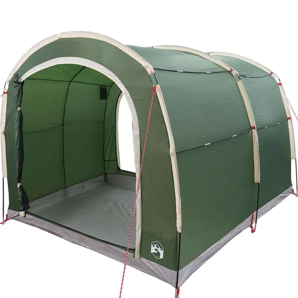 Loisirs De Plein Air-vidaXL Tente avec toit avec stockage 268 x 240 x 191 cm Polyester Vert