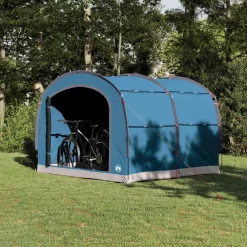 Loisirs De Plein Air-vidaXL Tente avec toit avec stockage 268 x 240 x 191 cm Polyester Bleu