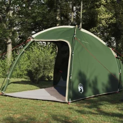 vidaXL Tente Cabane avec toit 370 x 230 x 185 cm taffetas