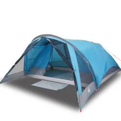 Loisirs De Plein Air-vidaXL Tente de cabine familiale 6 personnes imperméable Bleu