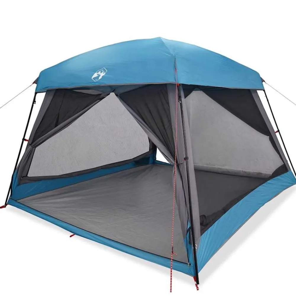 Loisirs De Plein Air-vidaXL Tente de cabine familiale 6 personnes imperméable Bleu