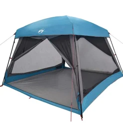 Loisirs De Plein Air-vidaXL Tente de cabine familiale 6 personnes imperméable Bleu