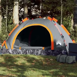 vidaXL Tente de camping 2 personnes libération rapide