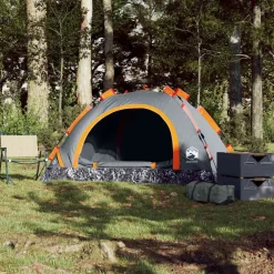 vidaXL Tente de camping 2 personnes libération rapide