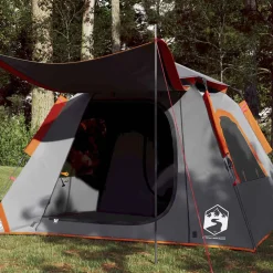 vidaXL Tente de camping à dôme 4 personnes libération rapide