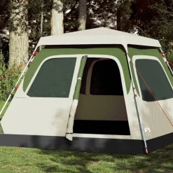 vidaXL Tente de camping à dôme 4 personnes libération rapide