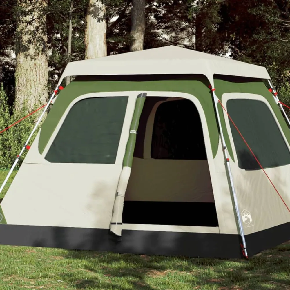 vidaXL Tente de camping à dôme 4 personnes libération rapide