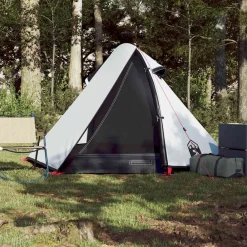Loisirs De Plein Air-vidaXL Tente de camping à dôme 2 personnes tissu occultant imperméable blanc