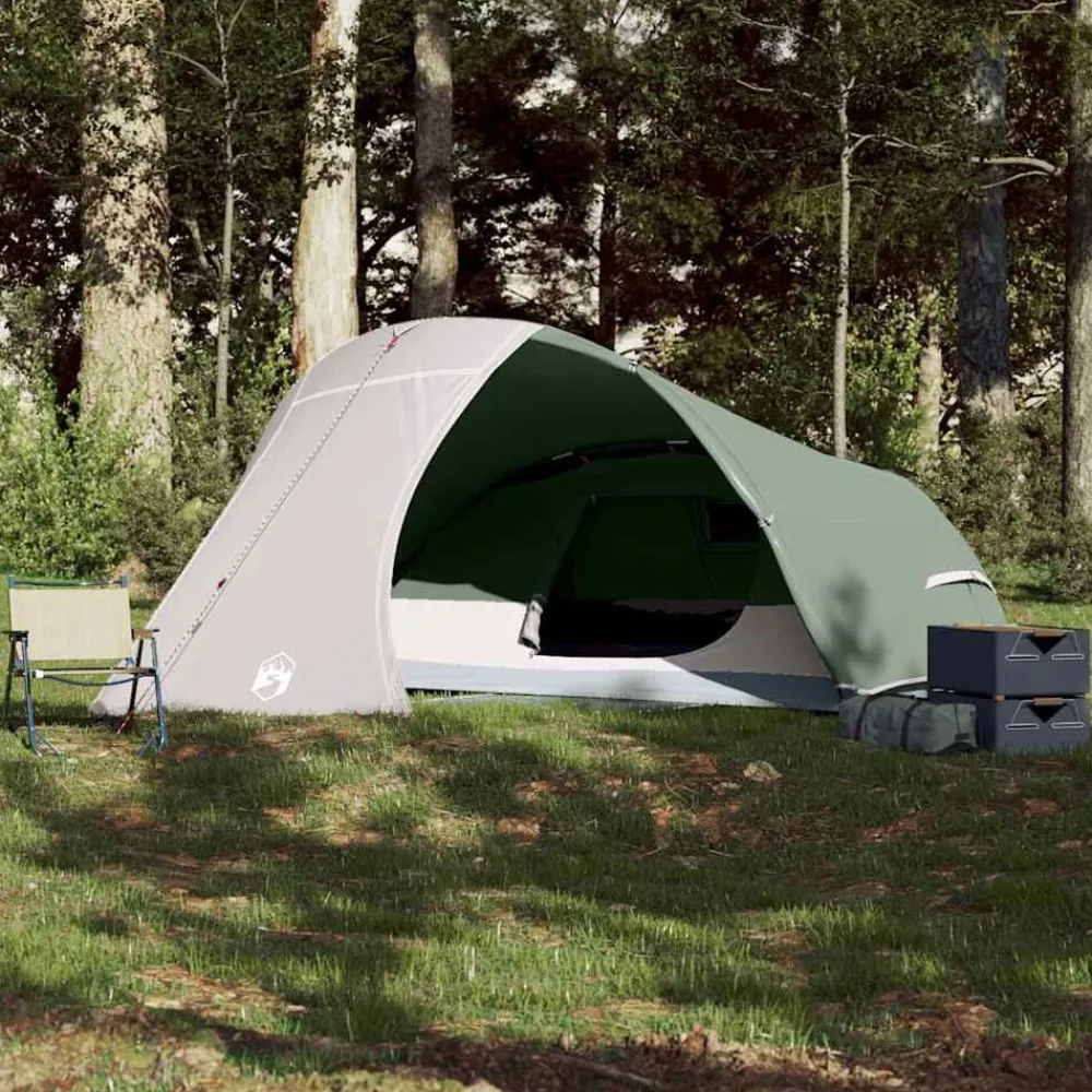 vidaXL Tente de camping à dôme 4 personnes imperméable
