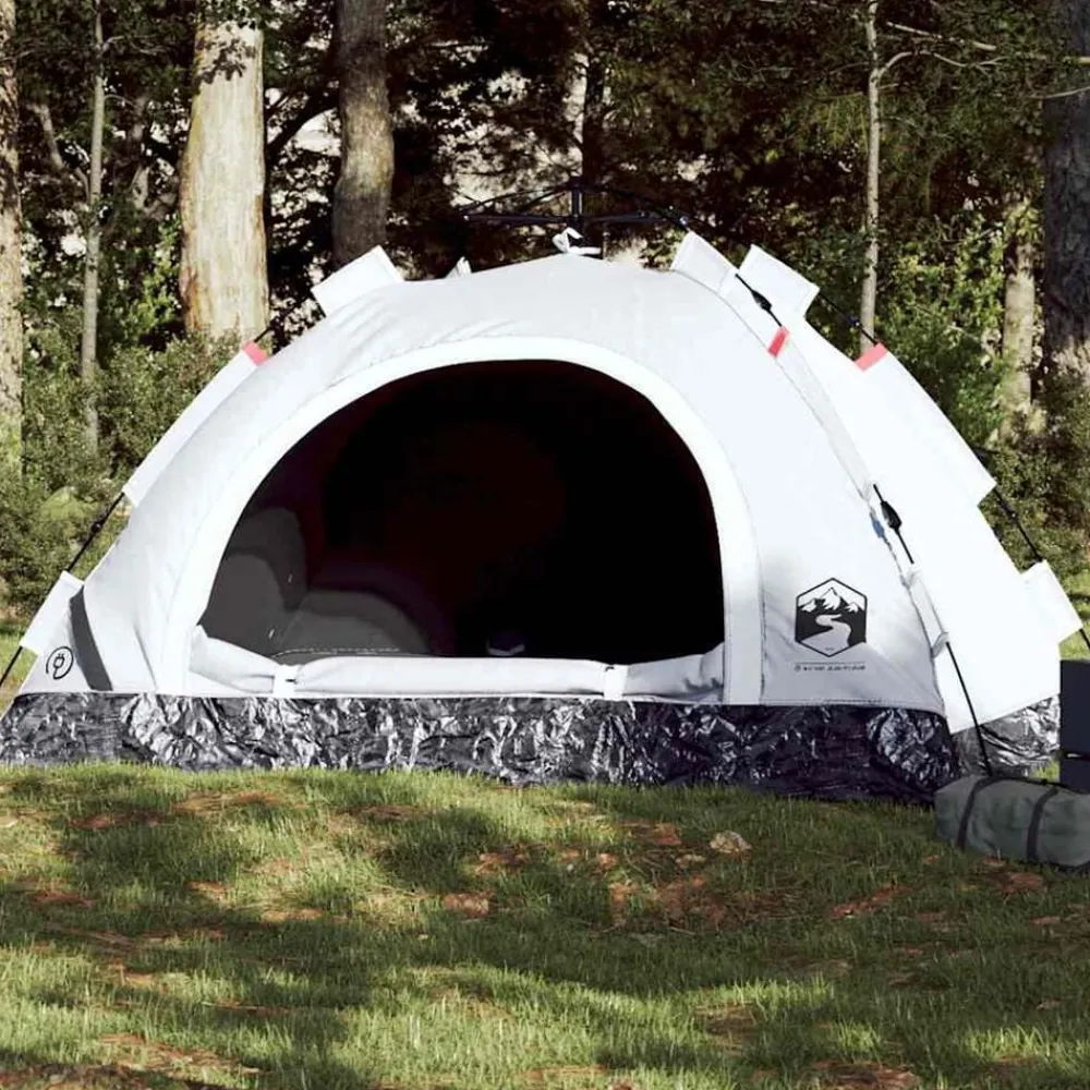 vidaXL Tente de camping 2 personnes tissu occultant libération rapide