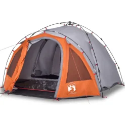 vidaXL Tente de camping à dôme 3 personnes libération rapide
