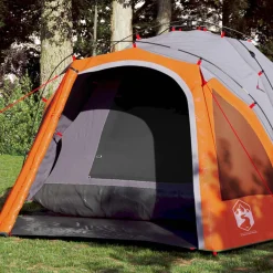 vidaXL Tente de camping à dôme 3 personnes libération rapide