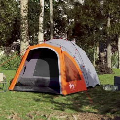vidaXL Tente de camping à dôme 3 personnes libération rapide