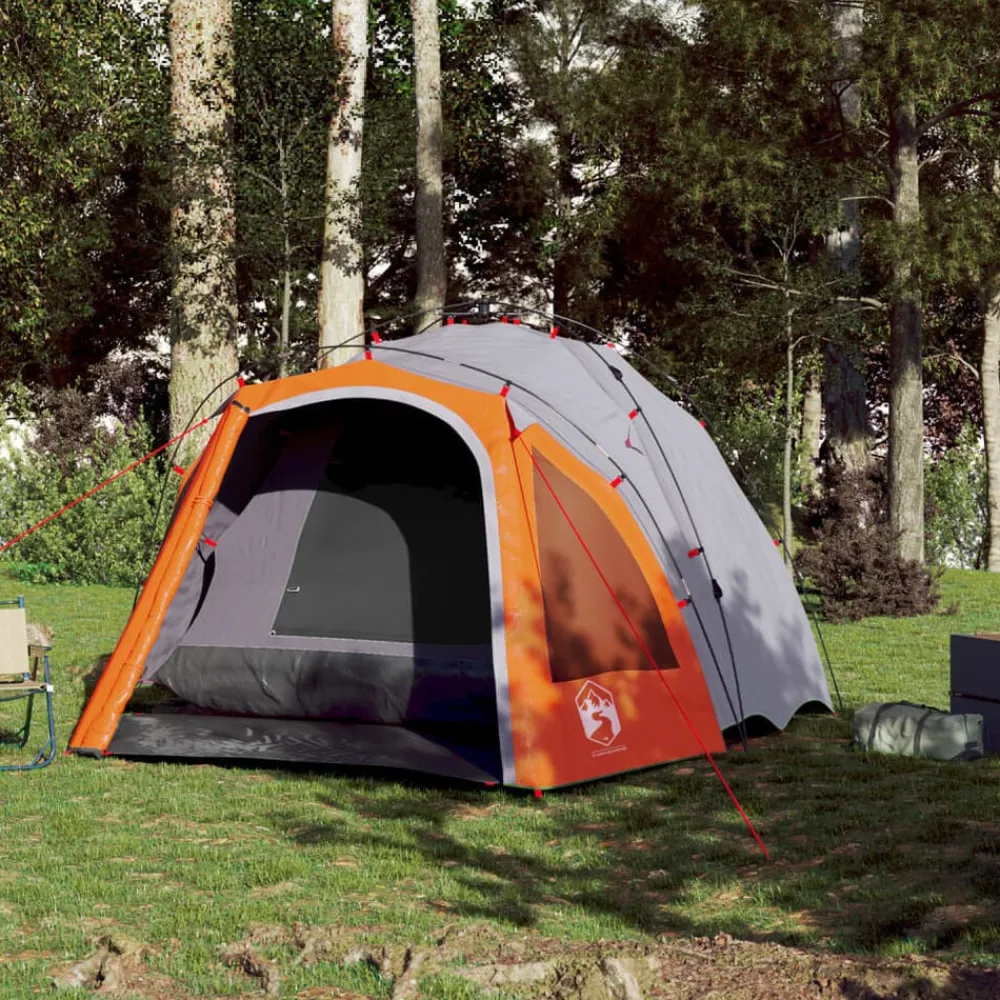 vidaXL Tente de camping à dôme 3 personnes libération rapide