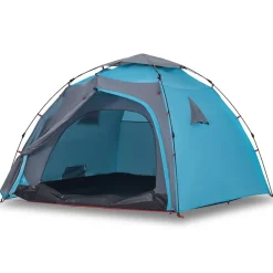 vidaXL Tente de camping à dôme 4 personnes libération rapide