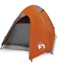 Loisirs De Plein Air-vidaXL Tente de camping à dôme 2 personnes imperméable Orange