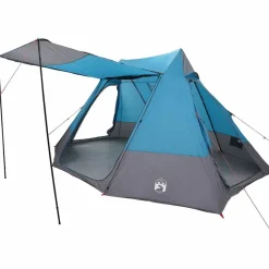 vidaXL Tente de camping avec toit 482 x 360 x 227 cm taffetas