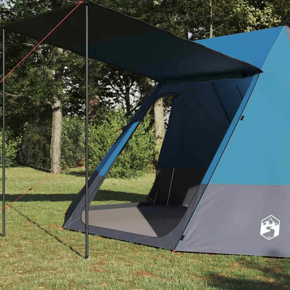 vidaXL Tente de camping avec toit 482 x 360 x 227 cm taffetas