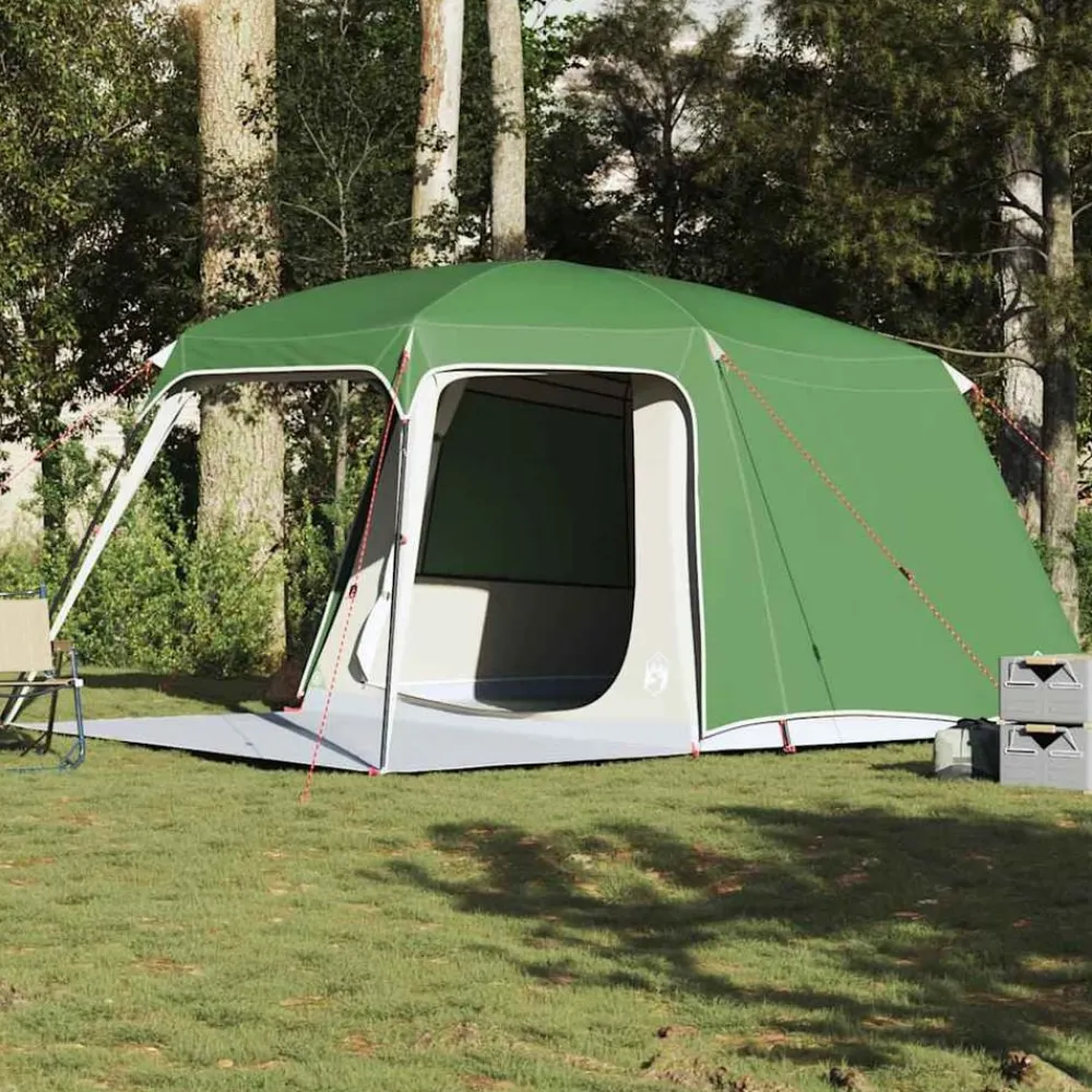vidaXL Tente de camping avec dôme porche 5 personnes imperméable