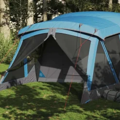 vidaXL Tente de camping avec porche 4 personnes imperméable