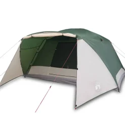 vidaXL Tente de camping avec porche 4 personnes imperméable