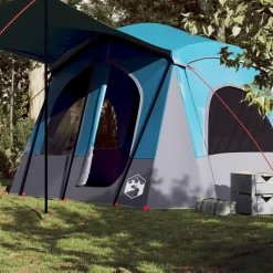 vidaXL Tente de camping de cabine 5 personnes imperméable