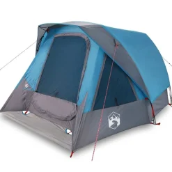 vidaXL Tente de camping de cabine 4 personnes imperméable