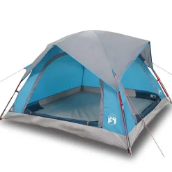 vidaXL Tente de camping de cabine 4 personnes imperméable
