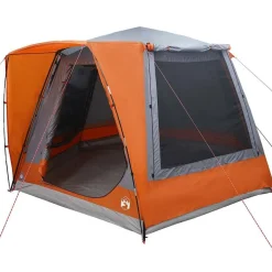 vidaXL Tente de camping 420 x 420 x 227 cm Polyester