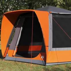 vidaXL Tente de camping 420 x 420 x 227 cm Polyester