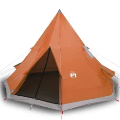 vidaXL Tente de camping tipi 4 personnes imperméable