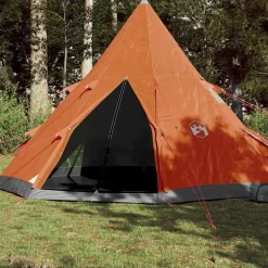 vidaXL Tente de camping tipi 4 personnes imperméable