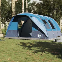 vidaXL Tente de camping tunnel 5 personnes imperméable