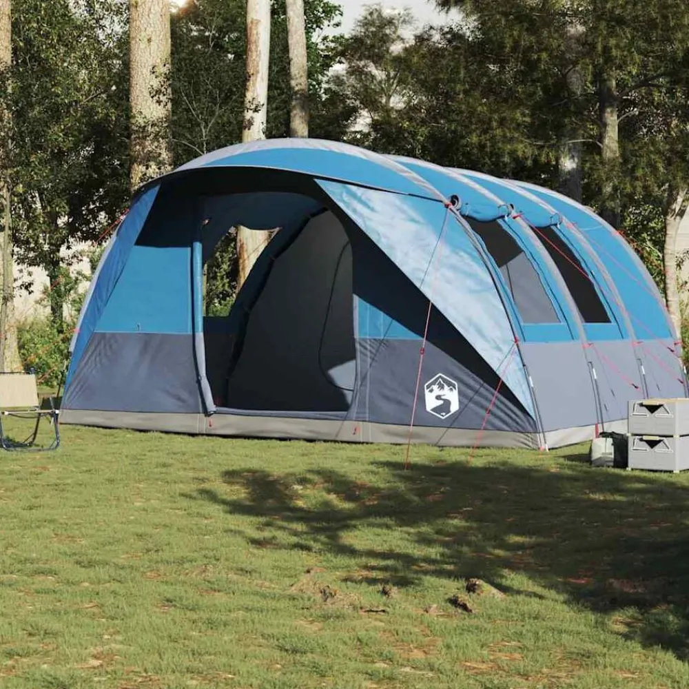 vidaXL Tente de camping tunnel 5 personnes imperméable