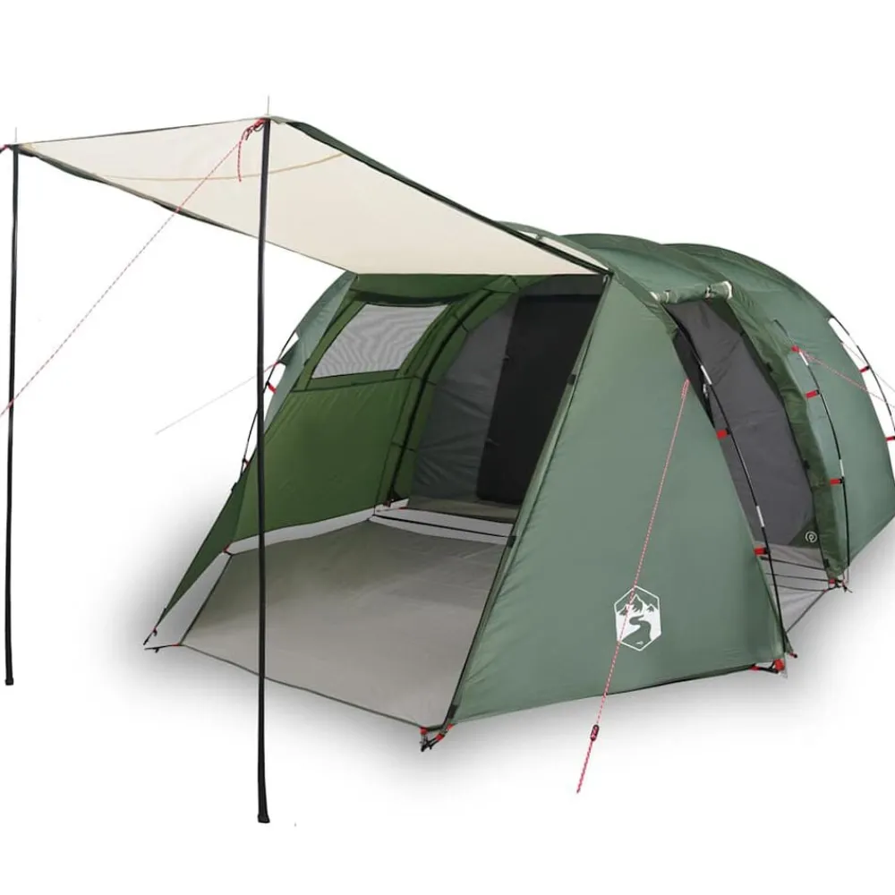 vidaXL Tente de camping tunnel 4 personnes imperméable
