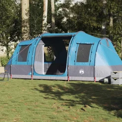 vidaXL Tente de camping tunnel 4 personnes imperméable